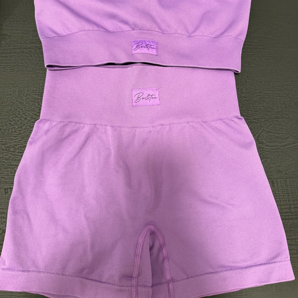 Bebe Lavender Athletic Shorts